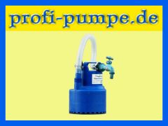 Tauchpumpe AQUA REGENTONNE 350 mit Schlauch und Auslaufhahn, 5 m Kabel