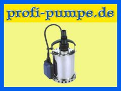 Tauchpumpe AQUA DIRT-STAR-SS 750 mit Schwimmerschalter, 10 m Kabel