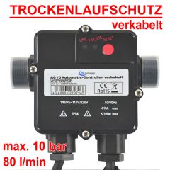 Durchflussw�chter AC10 Automatic-Controller verkabelt