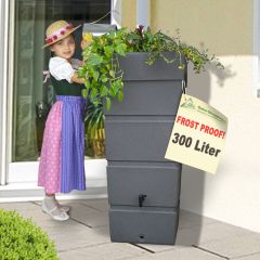 Ecktonne Nizza 300l anthrazit
