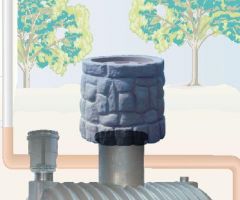 Tank Domverl�ngerung-Brunnen 800/ 800 (H x �)