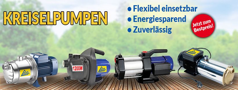 Kreiselpumpen mit und ohne Inverter