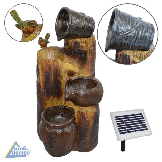 Solar - Brunnen Wasserspiel 
