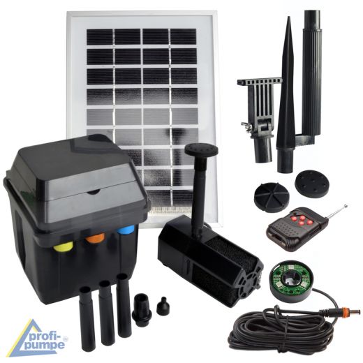 Solarpumpe Oslo 300-4 Light + Remote (RGB)