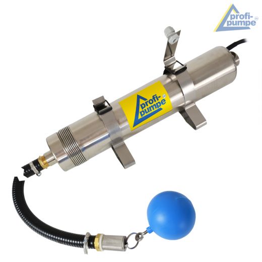 Tauchpumpe REGEN-STAR-SUPER 750 mit Ansaug-Set, Füßen und 25 m Kabel