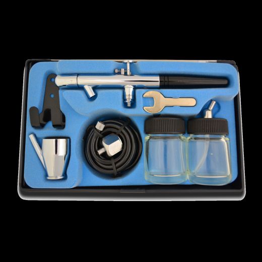 Airbrushpistole Profi-AirBrush Gravity Double-Action-Gun 128 D 0,35