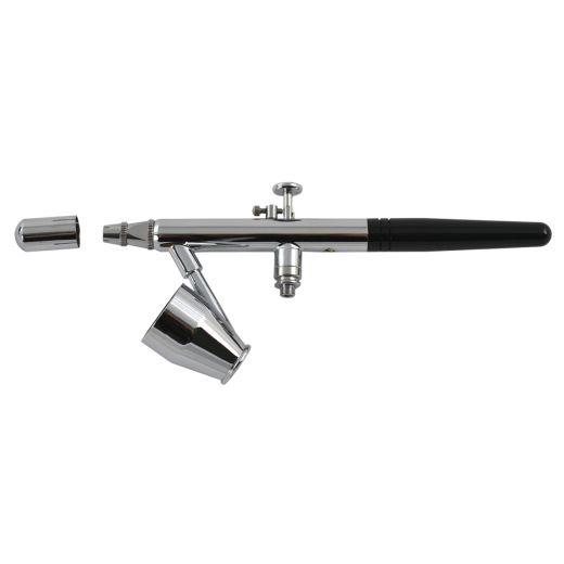 Airbrushpistole Profi-AirBrush Double-Action-Gun 128 D 0,35, mit Zubehör