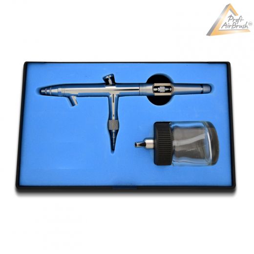 Airbrush komplett set Airbushpistole Airbrush-Pistole Lackierpistole Lackieren Airbrush Airbrushfarbe