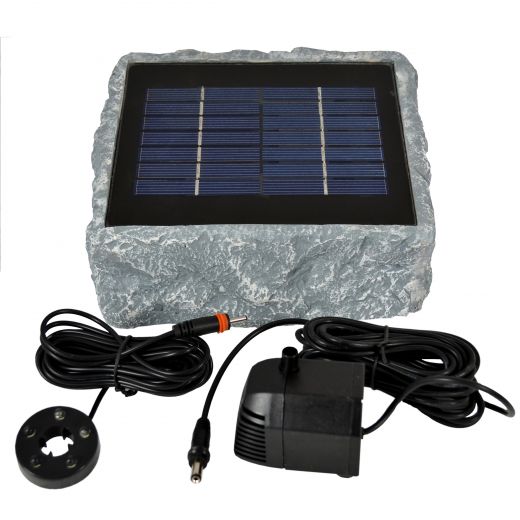 Solar-Teichpumpe-Set 
