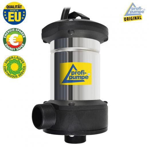 Pumpe Regen-Star MINI 400 mit Anschluss f. Schwimmende Entnahme/Vorfilter, 370W, 19m Kabel 