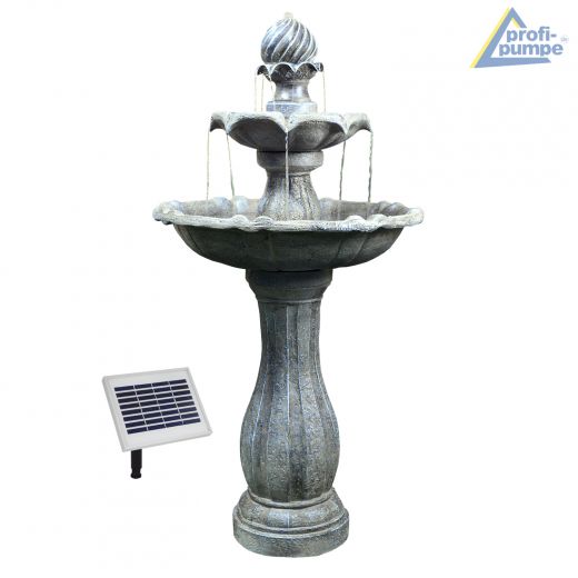 Solar - Brunnen, GARTENBRUNNEN BRUNNEN Solar BRUNNEN ZIERBRUNNEN VOGELBAD WASSERFALL GARTENLEUCHTE TEICHPUMPE - SPRINGBRUNNEN WASSERSPIEL