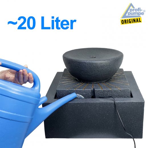 Sonnen-Schale - Wasser einfüllen