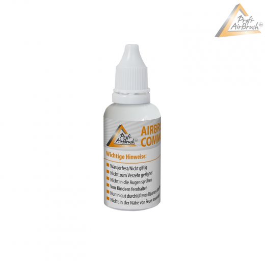 Airbrush Farbe Weiß 30 ml für Fingernägel, wasserverdünbar