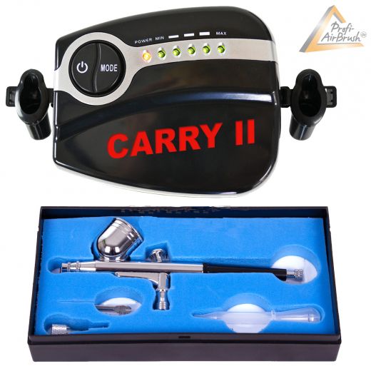 Profi-AirBrush Carry II - Gravity Double-Action-Gun 130