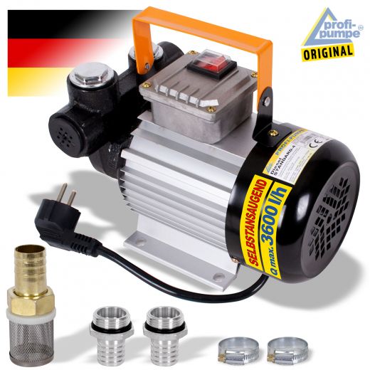 Diesel STANDARD-4 Selbstansaugende Dieselpumpe, 230V DIESEL PUMPE HEIZÖL FASSPUMPE ÖLPUMPE KRAFTSTOFFPUMPE TANKSTELLE