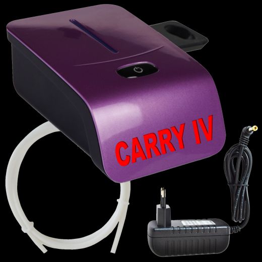 AirBrush-Set Carry-IV-TC violett TORTEN-DECO