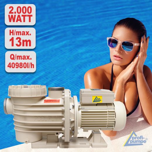 Schwimmbadpumpe POOL-STAR 2000W-380V-1