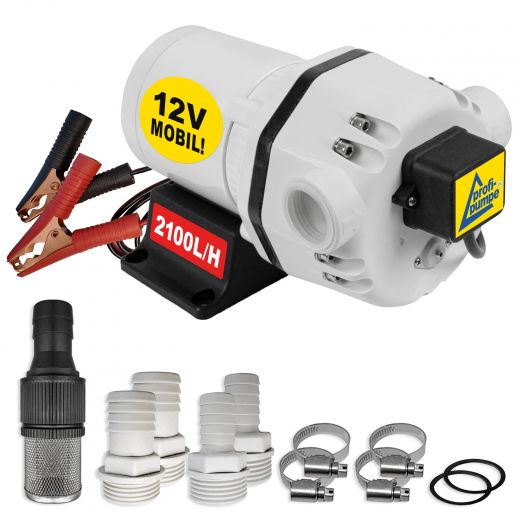 AdBlue® 12V-Pumpen-Set, selbstansaugend, DIESEL PUMPE HEIZÖL FASSPUMPE ÖLPUMPE KRAFTSTOFFPUMPE TANKSTELLE, AdBlue Pumpe