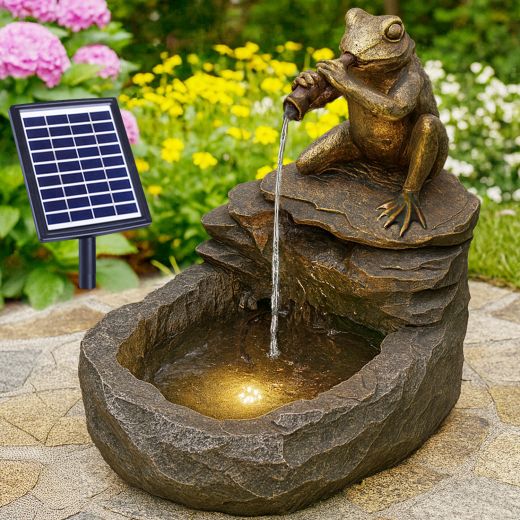 Solar - Gartenbrunnen & Wasserspiel 