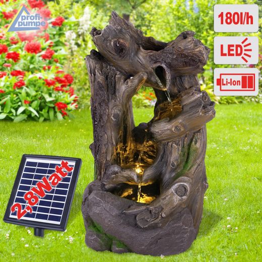 Solar - Gartenbrunnen & Wasserspiel 