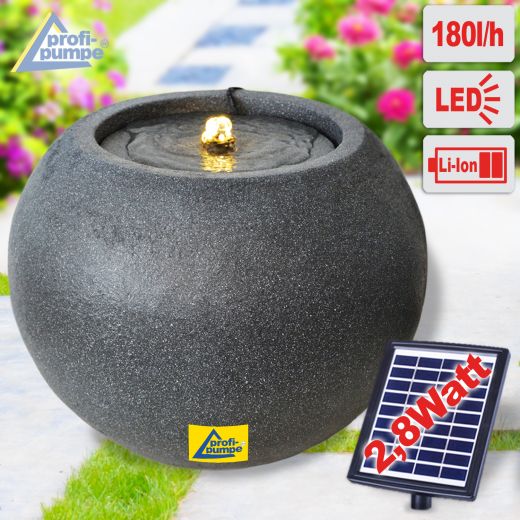 B-Ware Solar - Gartenbrunnen & Wasserspiel 