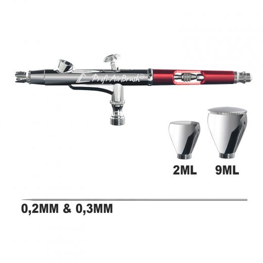 Airbrush Double-Action-Gun, Airbrush Gravity Gun, Airbrush Schwerkraft Pistole, Airbrush Dual-Action