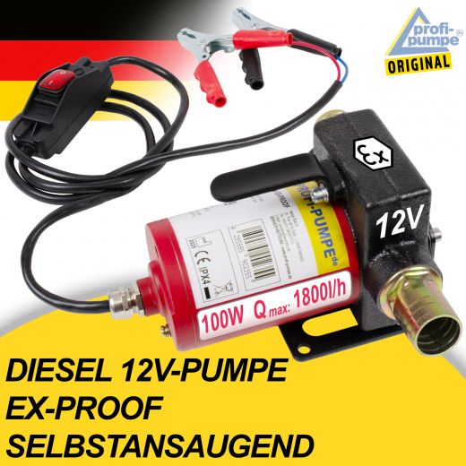 Mobile Diesel EX-PROOF 12V-Pumpe