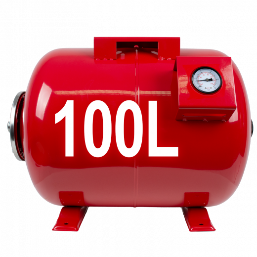 Drucktank Ausdehnungsgefäß Druckkessel 100L, Kohlenstoffstahl
