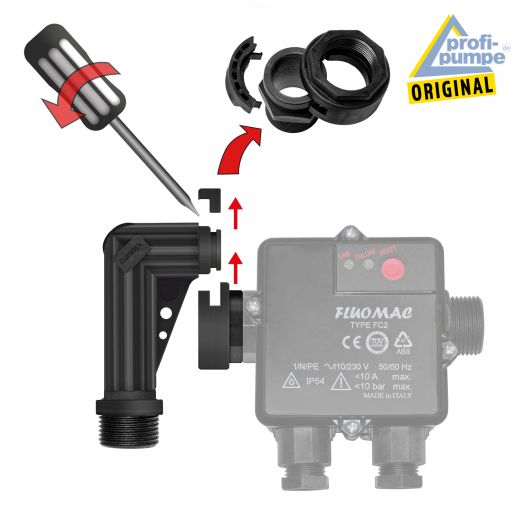Quick Release Funktion (offen)