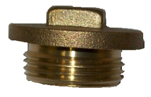 Rohr Abschlussstück Messing 3/4