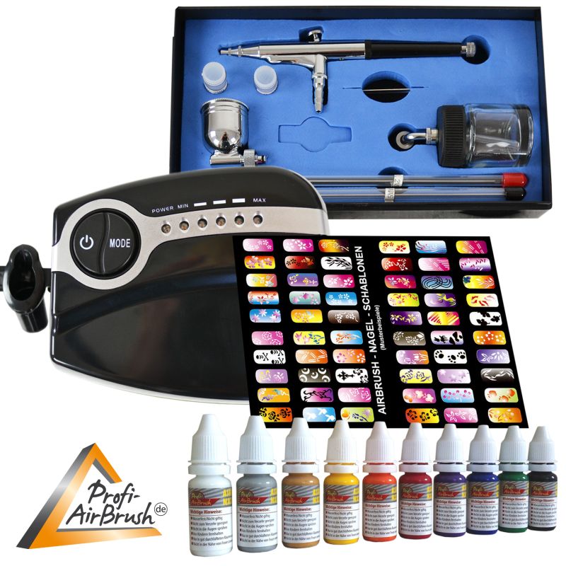 Profi Airbrush Carry Ii Nail Set