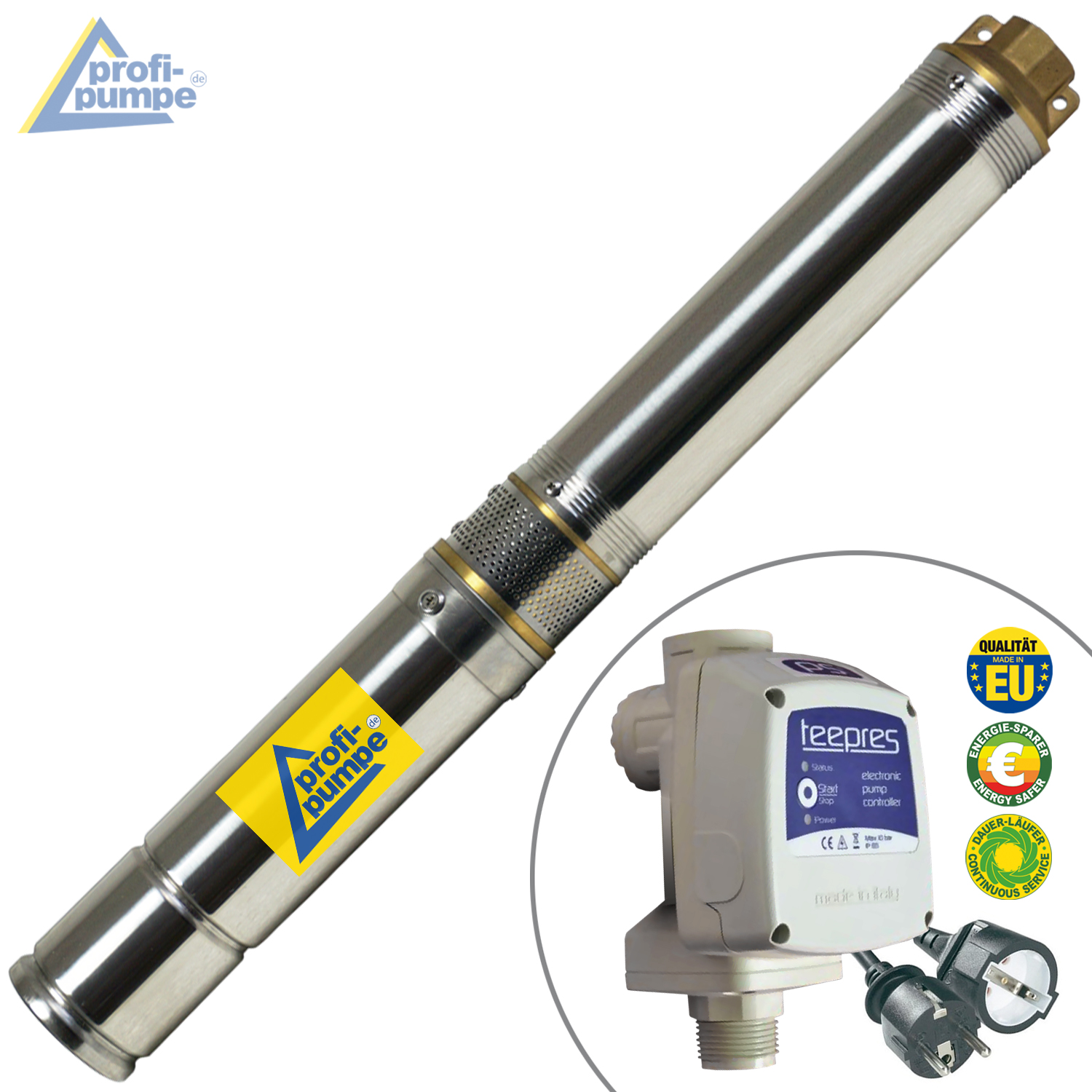 Pumpen für Teiche, Bachläufe & Brunnen Tauchpumpe 1000L/h