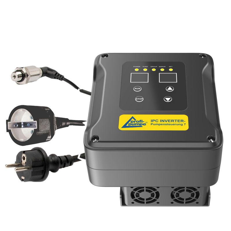 IPC INVERTER-Pumpensteuerung 7 - 0,75KW 1*230V/1*230V, verkabelt IPC INVERTER-Pumpensteuerung 7 - 0,75KW 1*230V/1*230V, verkabelt