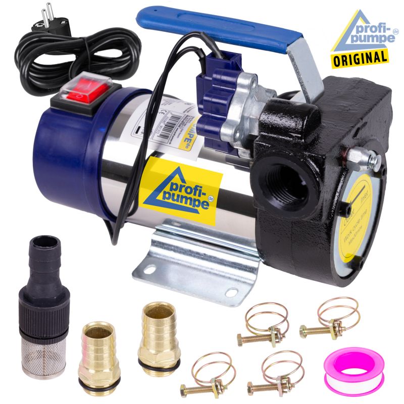 Diesel Star 160-4.2 - Automatic 230V-Pumpe ohne Zubehör, mit 2Stk Tüllen Diesel Star 160-4.2 - Automatic 230V-Pumpe, Dieselpumpe, Diesel-Pumpe, 230V Pumpe für Diesel und Öl