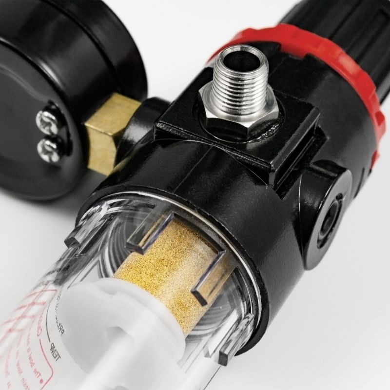 Wasserabscheider für Airbrush-Kompressor Wasserabscheider des Profi-AirBrush Kompressor "UNIVERSAL-II"