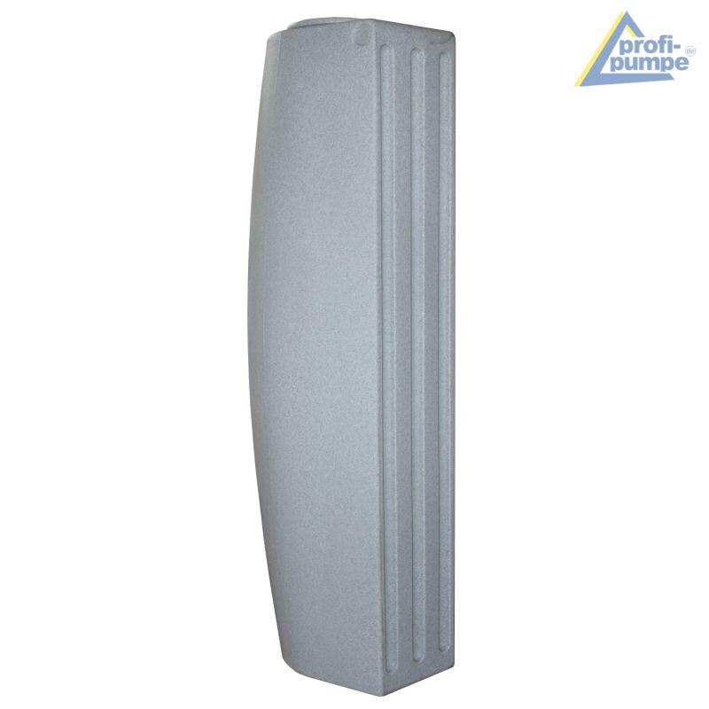 Platzsparende Regentonne SÄULE granit-grau (700L) Platzsparende Regentonne, Säule, 700 liter, Farbe granitgrau. REGENTONNE REGEN FASS WASSER TONNE REGENWASSER TONNE SPEICHER GARTEN