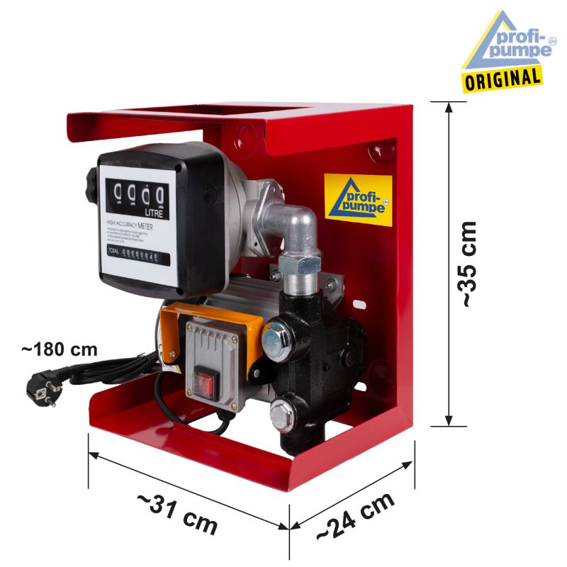 Diesel-Einfüllstutzen 30° mit versenkbarem Griff, 1 1/2 Zoll, Ed