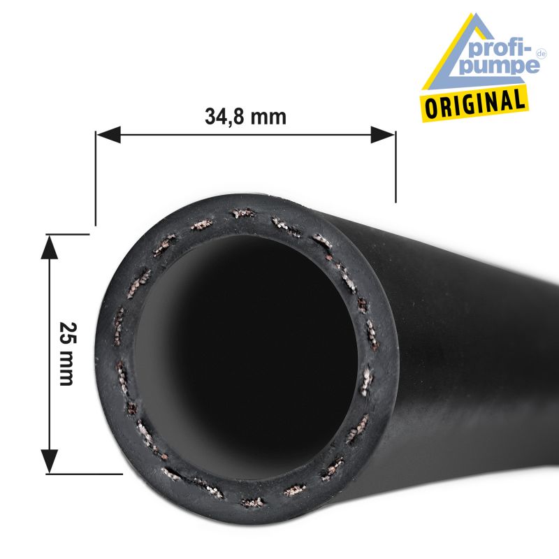 1 Meter ID 4~25 mm NBR Ölbeständiger Schlauch Gummischlauch Diesel