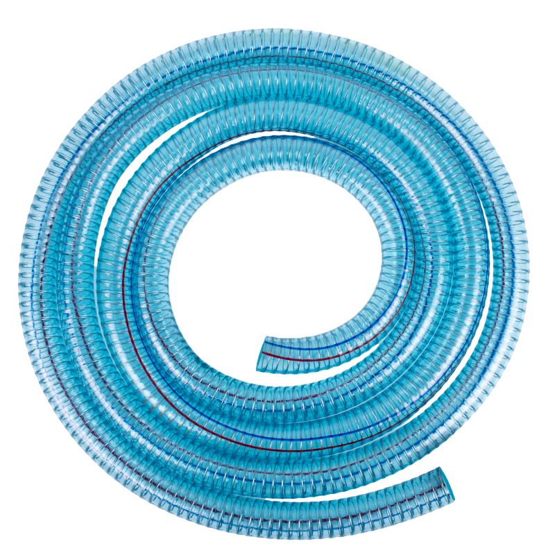 PVC Diesel Spiralschlauch Innendurchmesser 19mm f&uuml;r 3/4"-T&uuml;llen, 20m