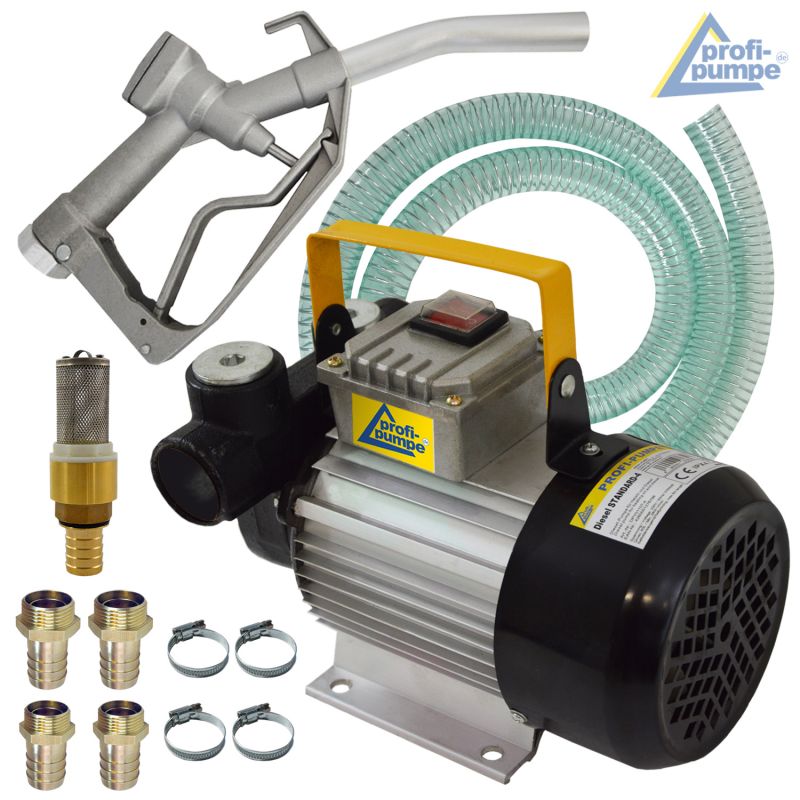 Dieselpumpe STANDARD-4 - 230V mit Zubehör Paket 1