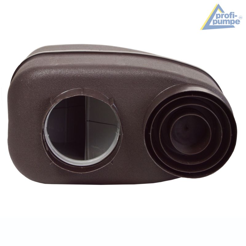 Fallrohrfilter Z100 braun Fallrohr-Filter Z 100 Kupfer-Braun, Regenfilter,, REGENSAMMLER REGENWASSER SAMMLER FÜLLAUTOMAT FALLROHRFILTER REGEN, Laubabscheider