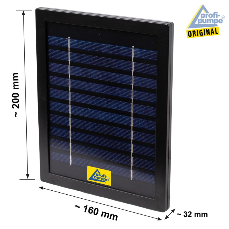Solar Panel 2 W 5V für Gartenbrunnen LÖWENHERZ Solar Panel 2 W 5V für Gartenbrunnen LÖWENHERZ