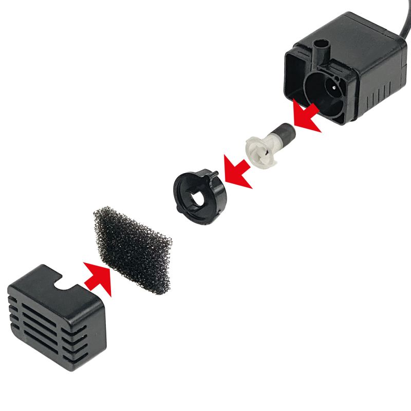 Spare-Part Pump 9 - Einzelteile Auseinanderbau für Reinigung Spare-Part Pump 9 - Einzelteile Auseinanderbau für Reinigung