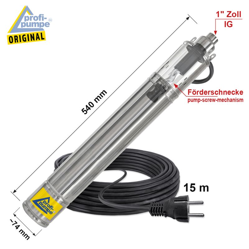 SCREW-Star 550 Abmessung