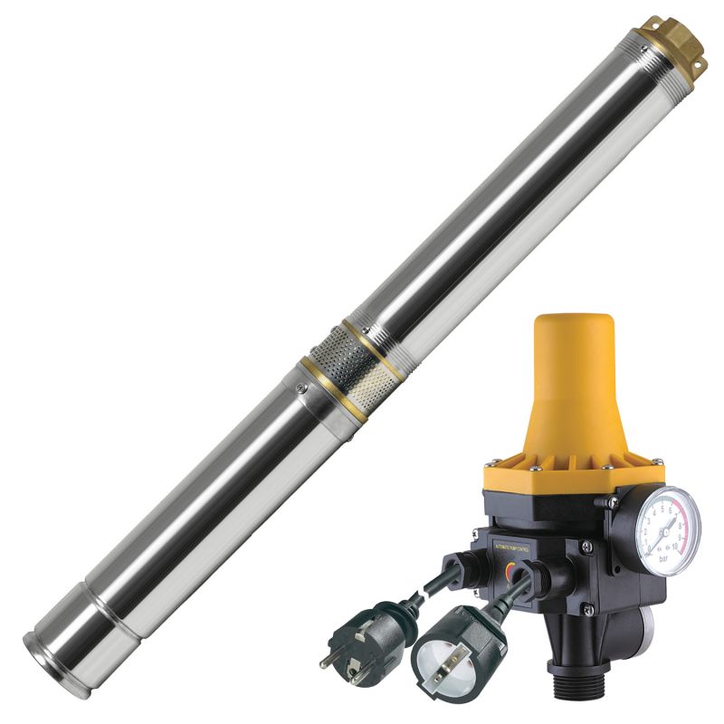 2,5" Tiefbrunnenpumpe BRUNNEN-STAR 550-5 mit AC-3 verkabelt 2,5" Tiefbrunnenpumpe BRUNNEN-STAR 550-5 mit AC-3 verkabelt