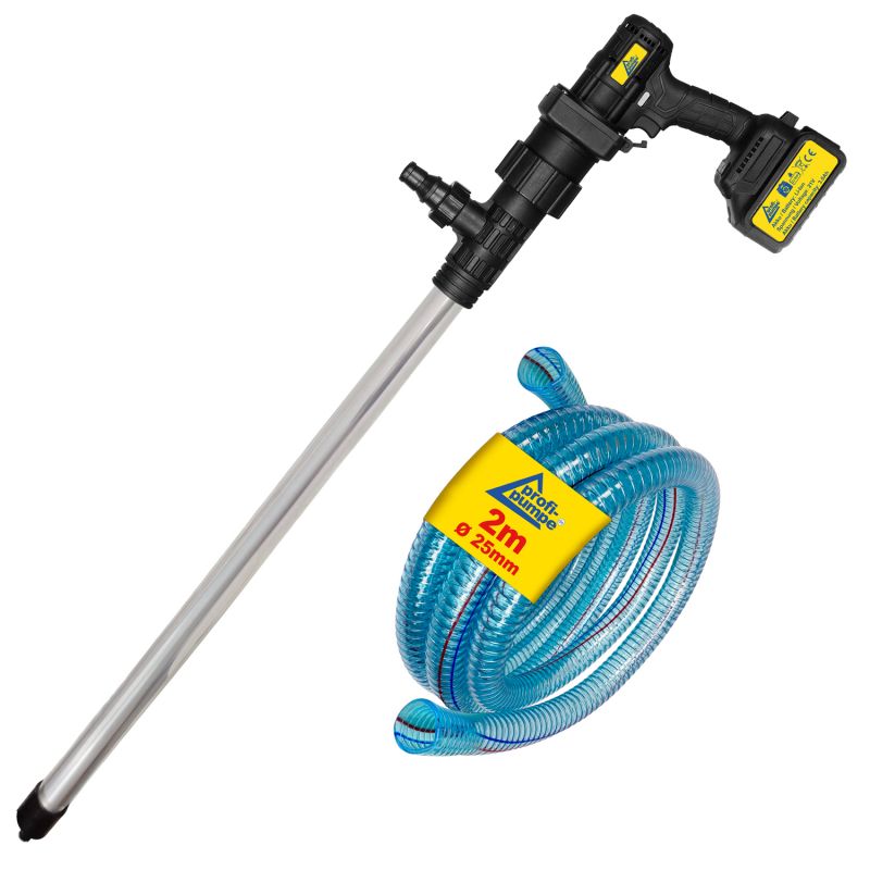 Akku Fasspumpe 450 Set SS 21V/3.0Ah