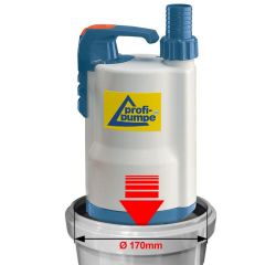 Tauchdruckpumpe DRAIN-TOP-2-370 Flachsauger