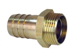 Messingtülle von 3/4 AG auf Schlauchanschluss 25mm/1