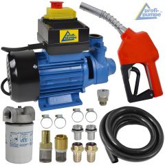 SELBSTANSAUGENDE Dieselpumpe und Heizölpumpe Ölpumpe Biodiesel DIESEL STAR  160-2 ELEKTRO FASSPUMPE mit 12V Anschluss, KOMPLETTES SET 5m flexibler  Schlauch, Zapfpistole (mit Automatik-Zapfpistole) : : Auto &  Motorrad