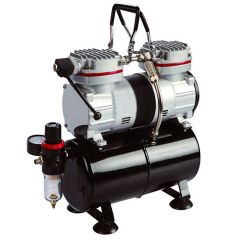 B-Ware Profi-AirBrush Kompressor DUO-Power II 